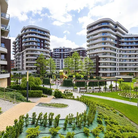 Nowoczesny & Klimatyzowany Z Parkingiem By Renters Apartamento Cracóvia